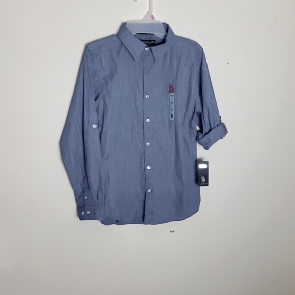 U. V. POLO ASSN BOYS SHIRT SIZE 14/16 - Picture 1 of 5